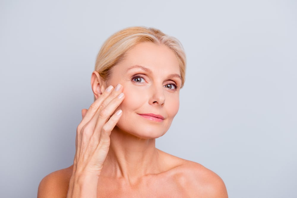 Facelift patient